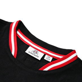 Traktor Kinder T-Shirt - Schwarz