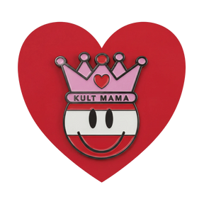 Ansteck Pin Kult Mama Herz