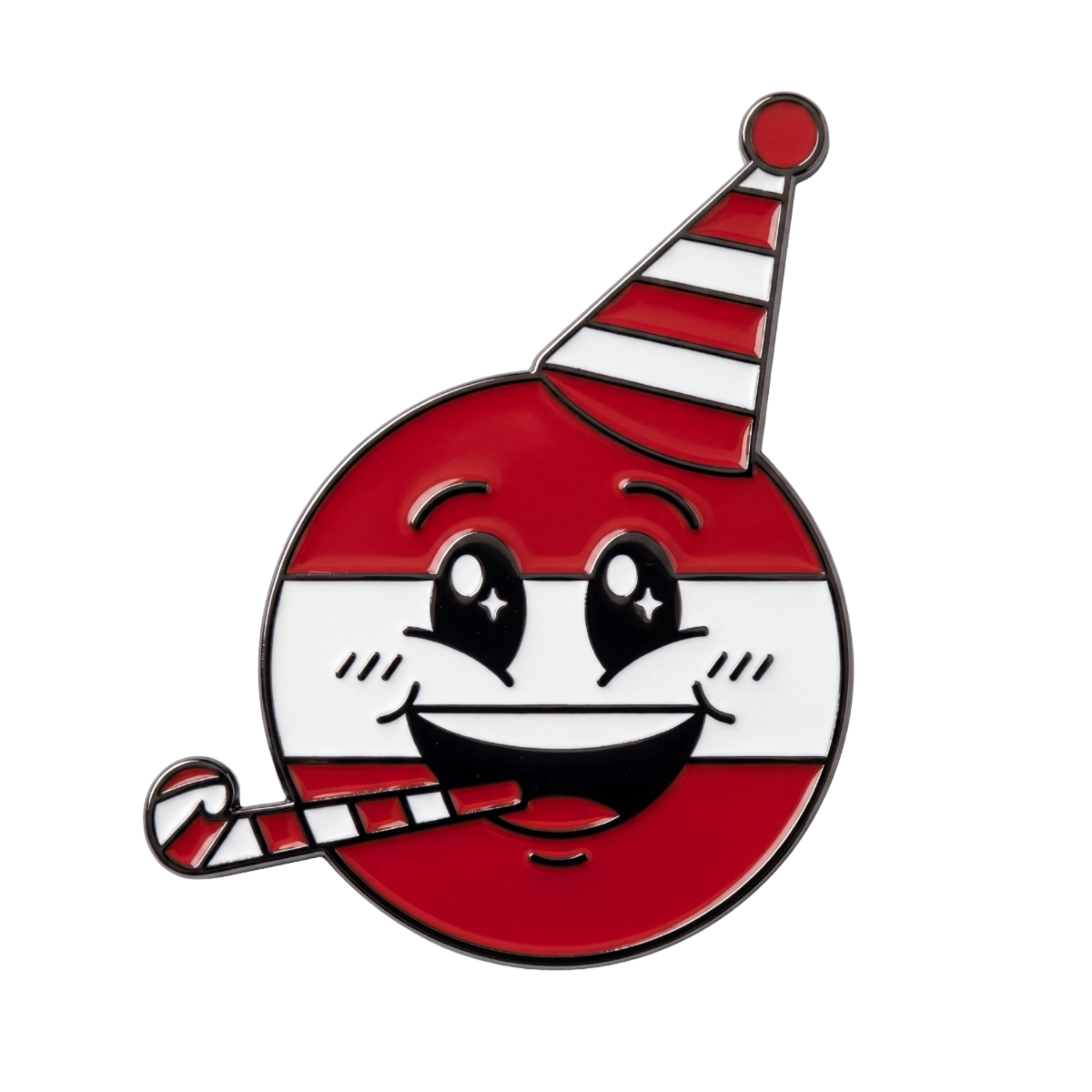Ansteckpin Geburtstag Kult Smiley