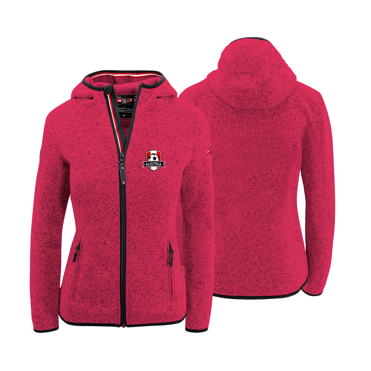 Austria Fußball Damen Kultjacke Magenta #Farbe_Magenta