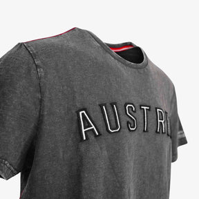 Austria Herren T-Shirt grau Vintage Look