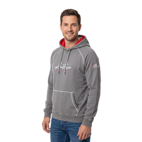 Austria Hoodie Herren hellgrau