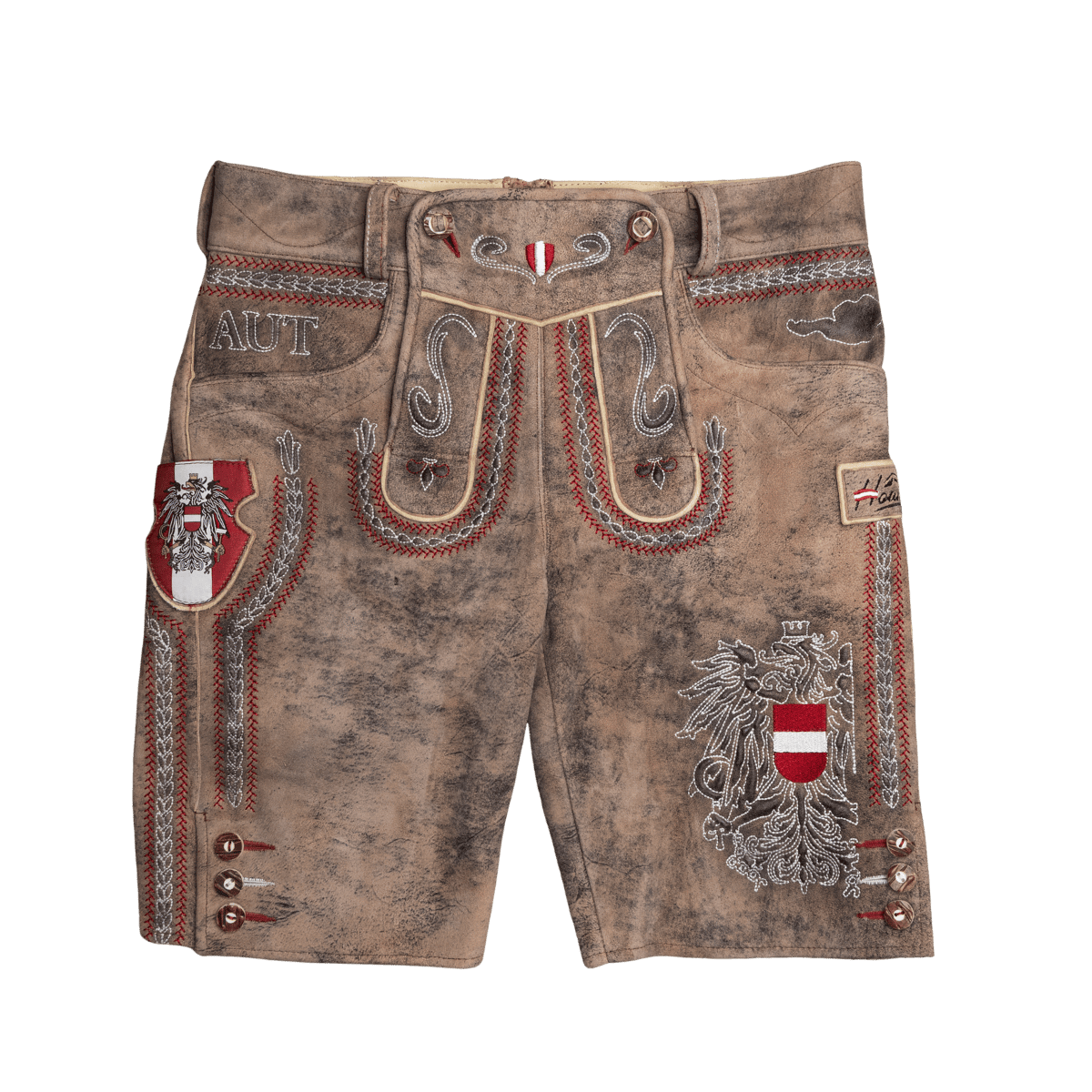 Austria Lederhose Echtleder Hoamatkult