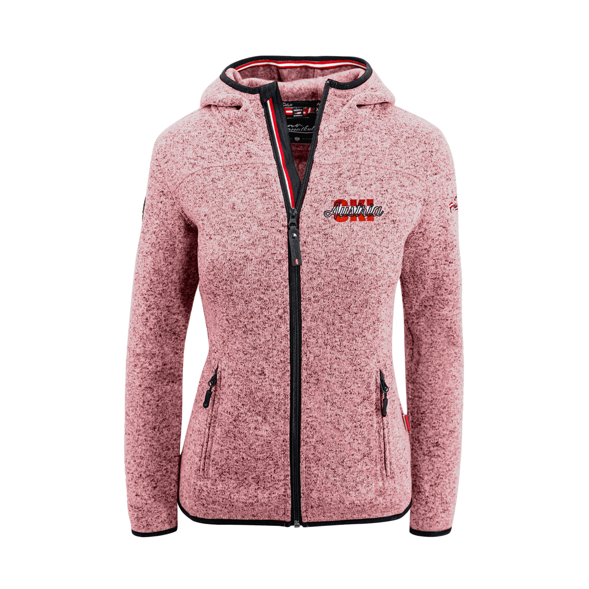Austria Ski Fleece Weste für Damen rosa #Farbe_Rosa