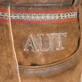 Austria Stickerei Lederhose