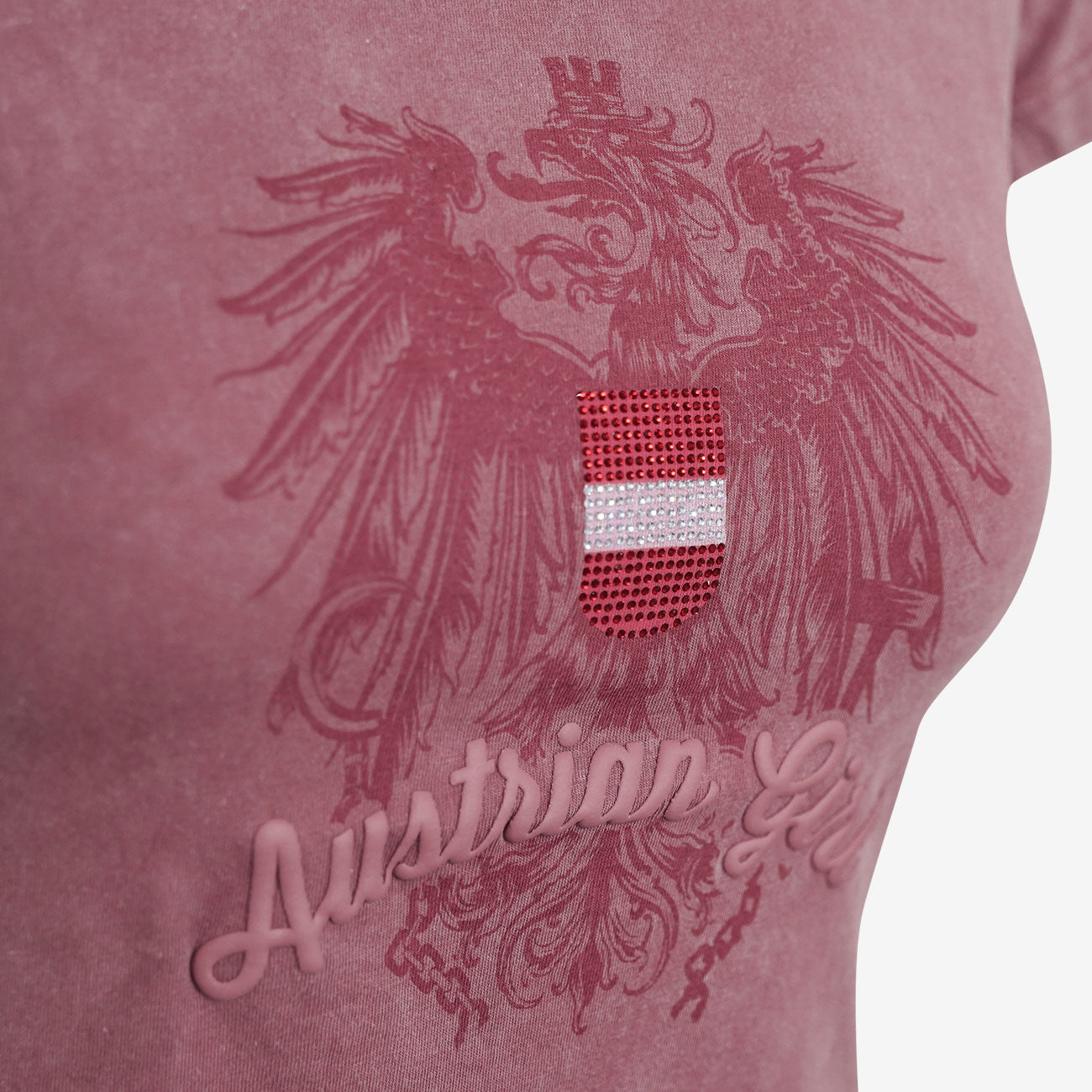 Austrian Girl Aufdruck T-Shirt