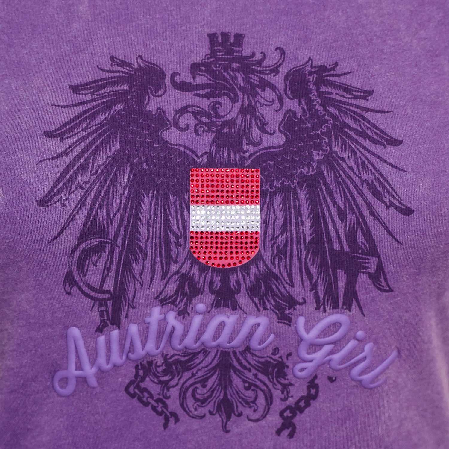 Austrian Girl Motiv lila