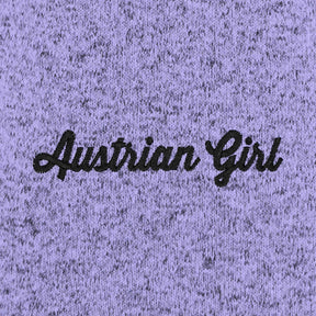 Austrian Girl Stickerei Lavendel