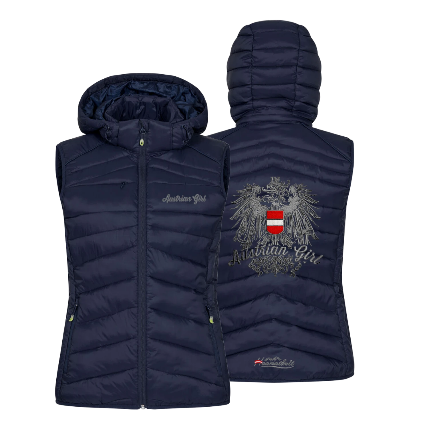 Austrian Girl Gilet - Wattiert