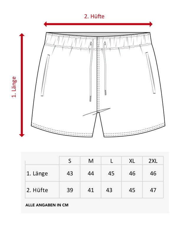 Steiermark Panther Badehose - Schwarz