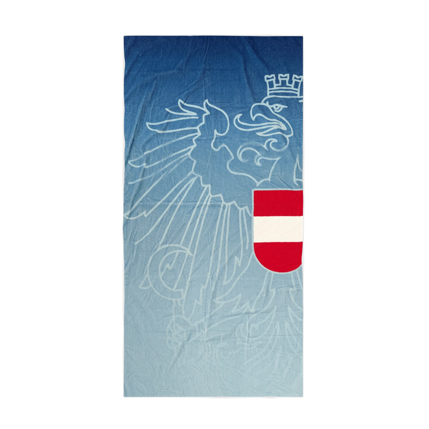 Geschenkpaket Sommer - Österreich Adler Liegestuhl & Frottee Badetuch
