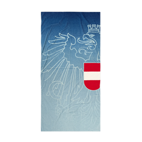 Geschenkpaket Sommer - Österreich Adler Liegestuhl & Frottee Badetuch