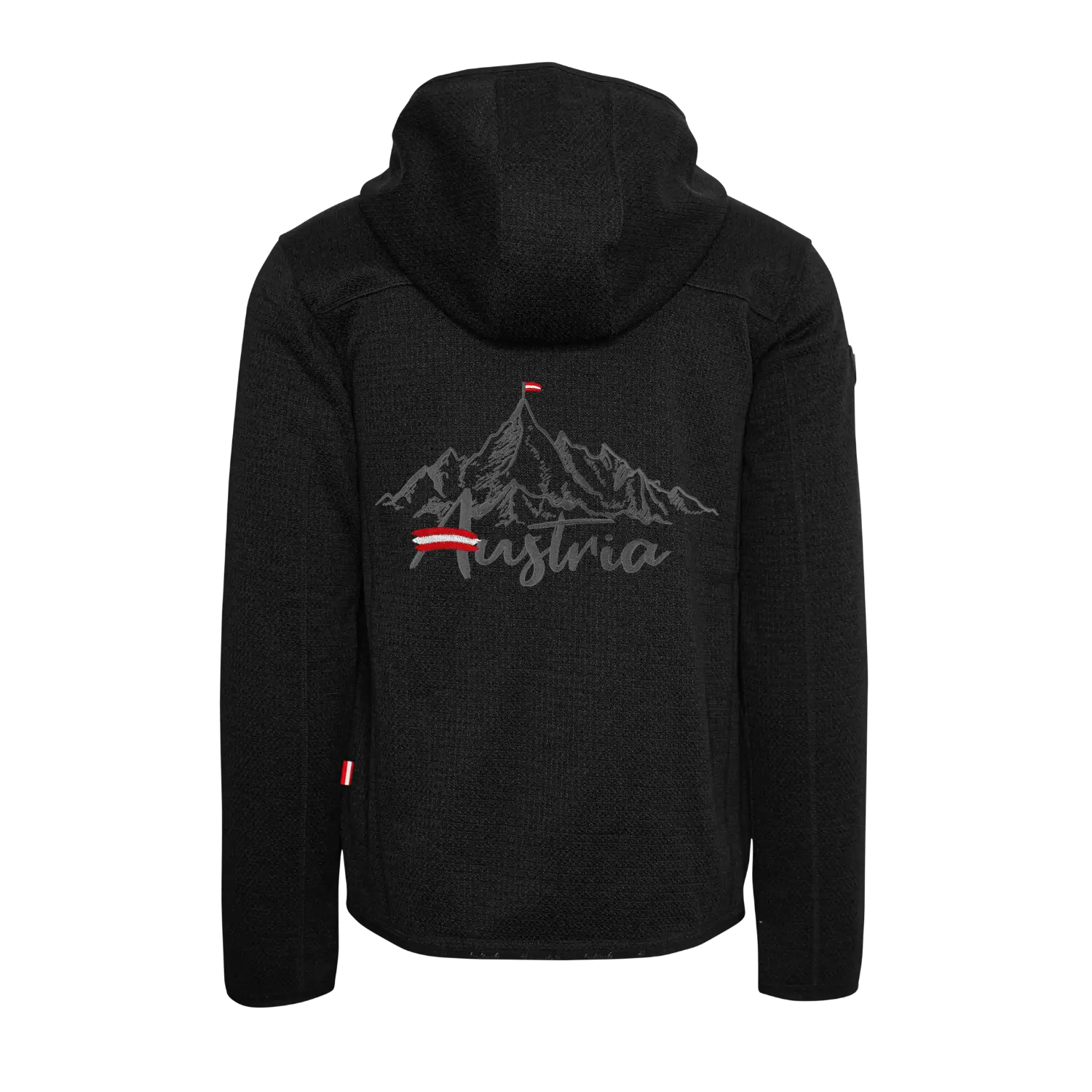 Berg Kultjacke mit Kapuze - Strickoptik