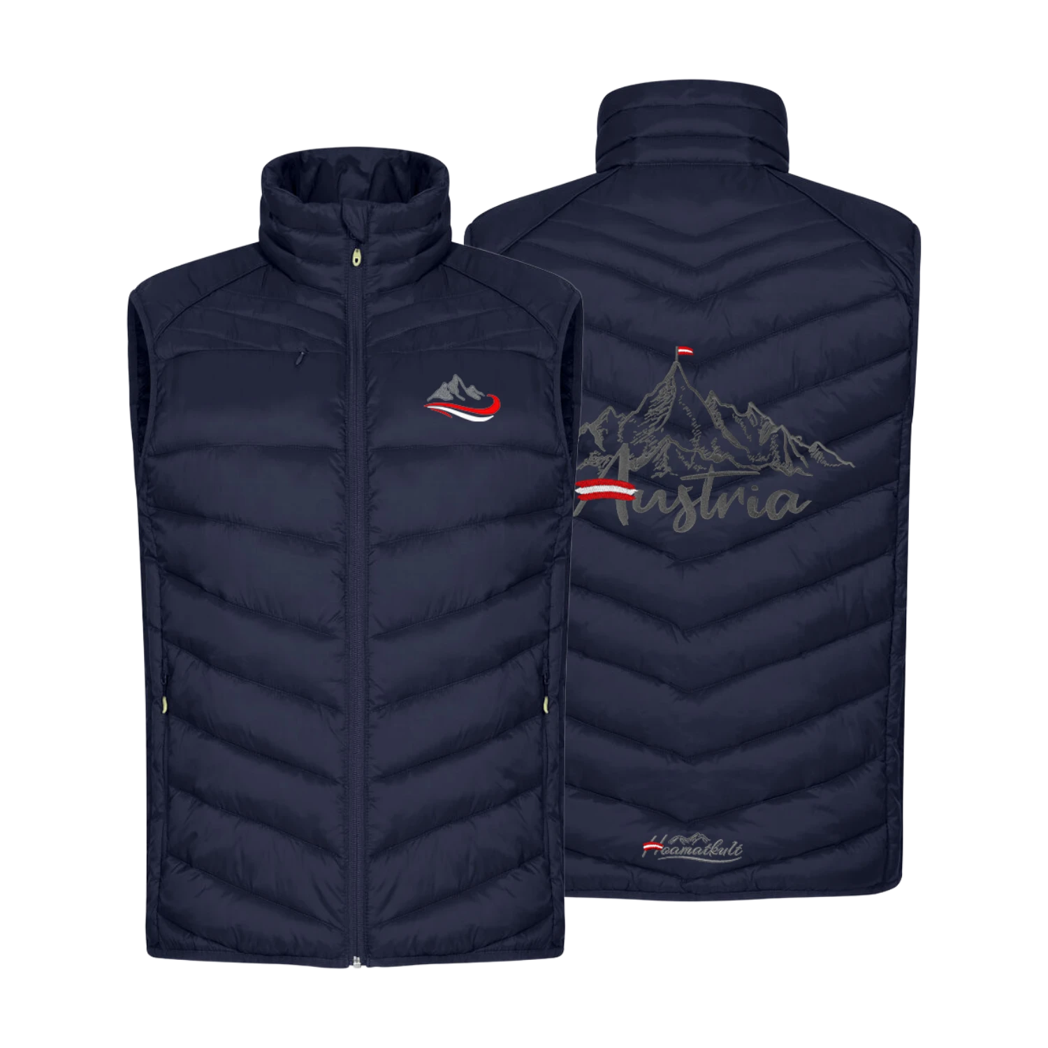 Berg Austria Gilet - Wattiert