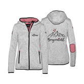 Bergverliebt Kultjacke mit Kapuze rot kariert Damen #Farbe_Rot-Kariert