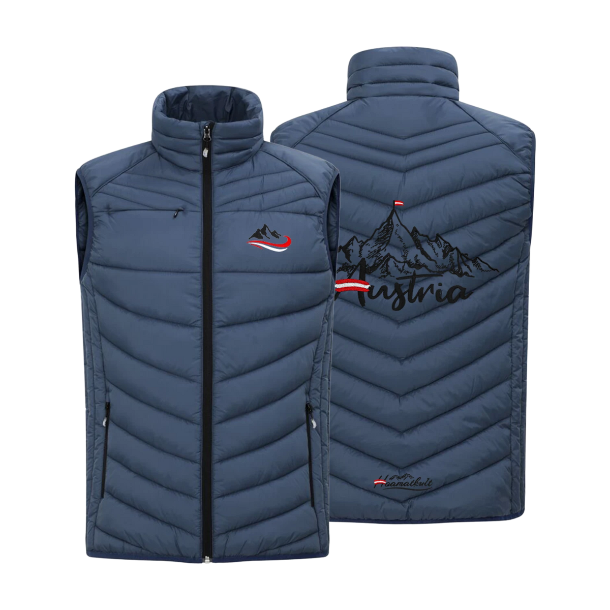 Blaue Herren Weste wandern Berg #Farbe_Blau 575