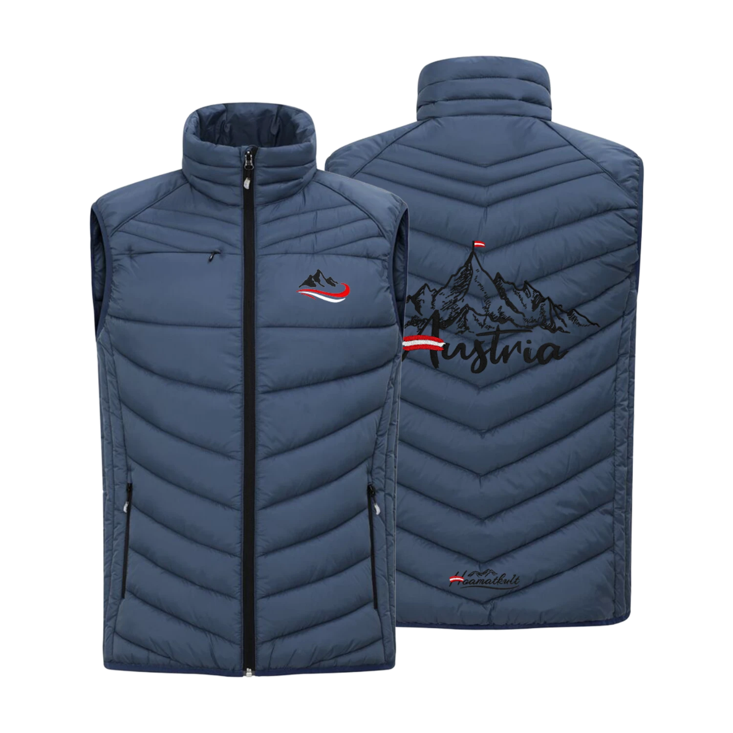 Berg Austria Gilet - Wattiert