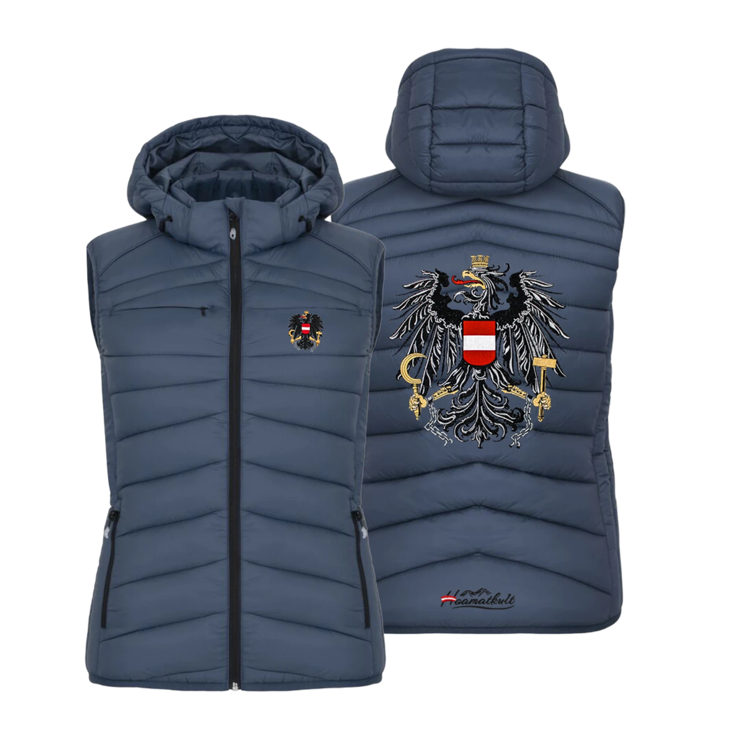 Österreich Adler Gilet - Wattiert