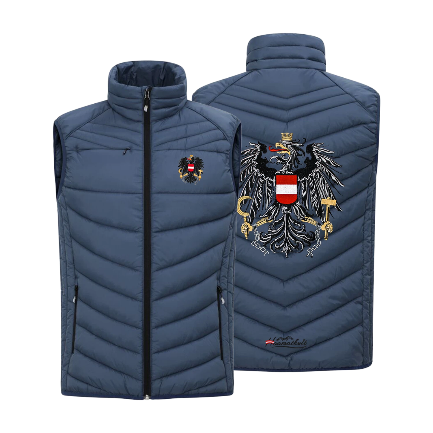 Österreich Adler Gilet - Wattiert
