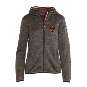 Österreich Kultjacke mit Kapuze - Strickoptik