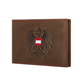 Österreich Adler Geldtasche - Vintage Leder