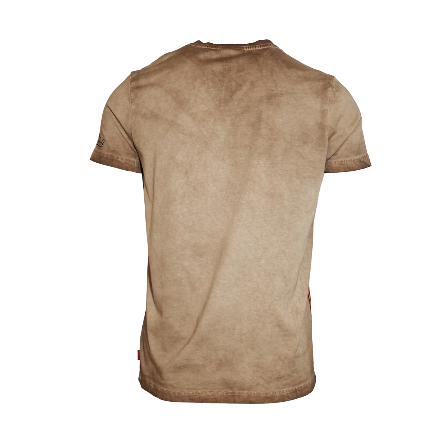 Österreich Adler Vintage Trachten T-Shirt - Hellbraun