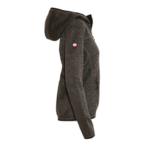 Österreich Kultjacke mit Kapuze - Strickoptik
