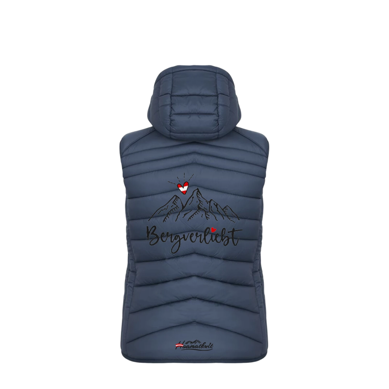 Bergverliebt Gilet - Wattiert