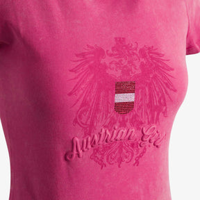 Damen T-Shirt pink Austrian Girl