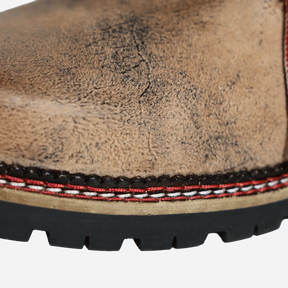 Detail Naht Trachten Schuhe