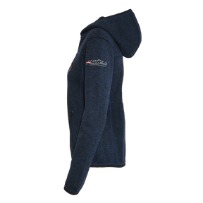 Österreich Kultjacke mit Kapuze - Strickoptik