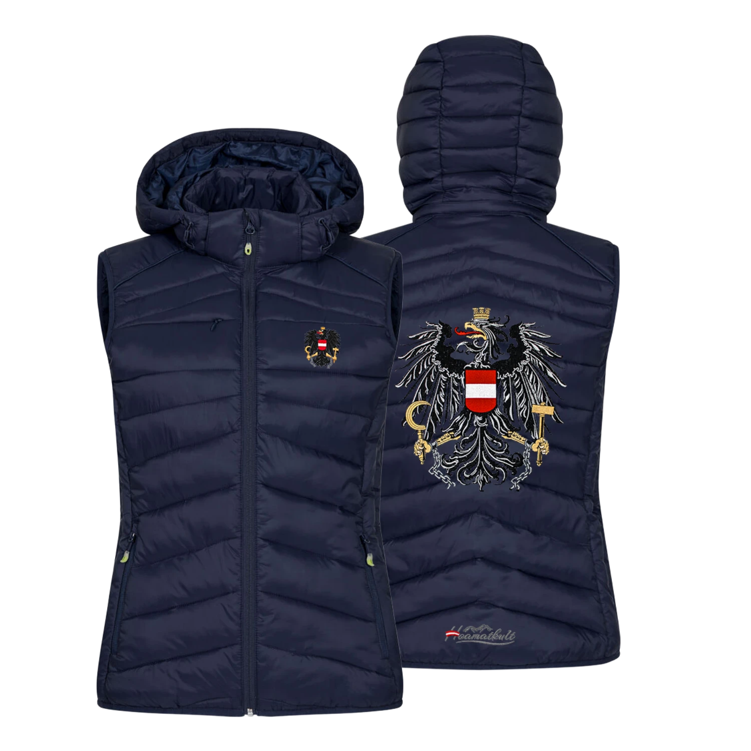 Österreich Adler Gilet - Wattiert