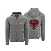 Dunkelgraue Tirol Fleece Jacke Herren #Farbe_Dunkelgrau
