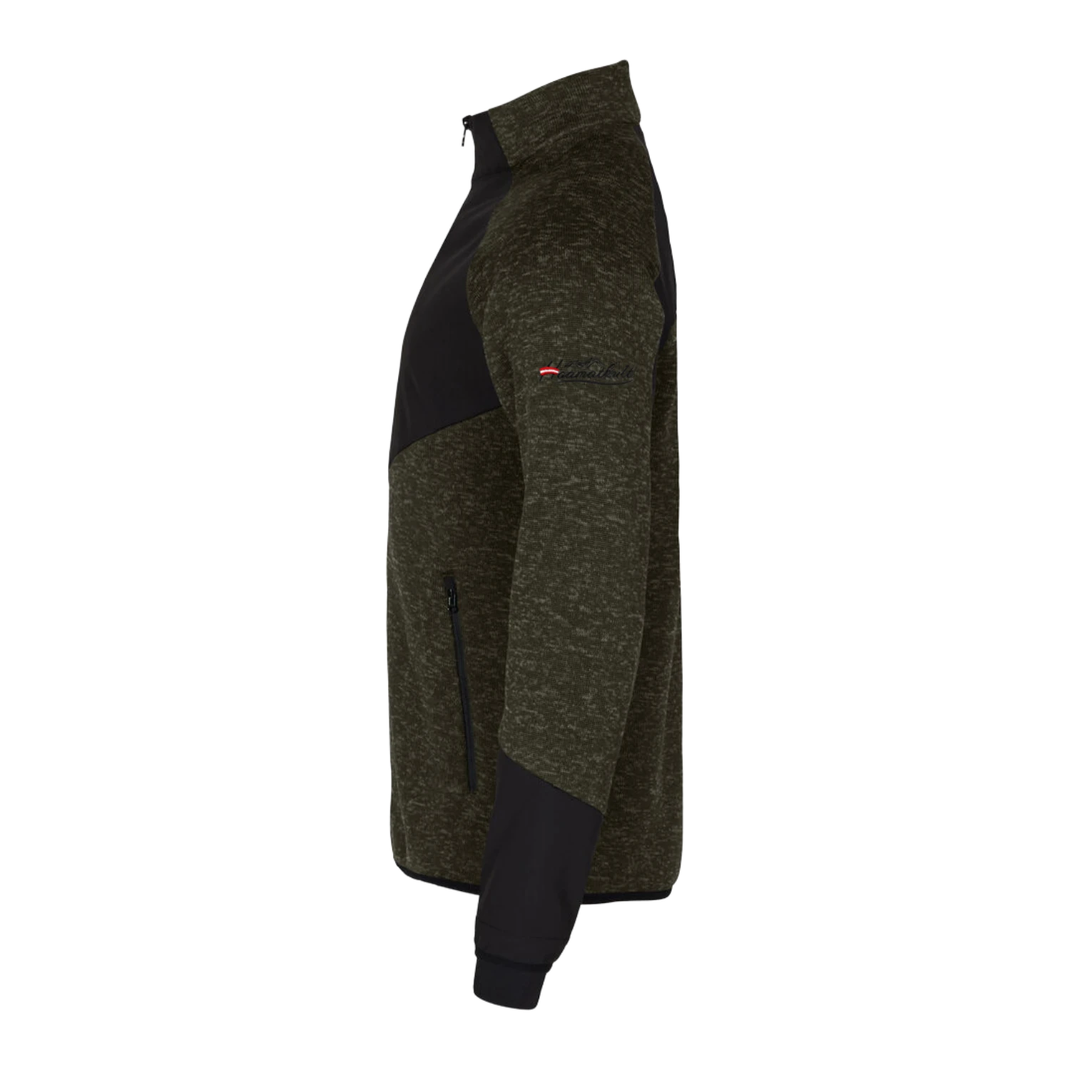 Österreich Adler Kultjacke Softshell-Fleece - Dunkelgrün