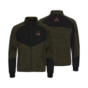 Österreich Adler Kultjacke Softshell-Fleece - Dunkelgrün