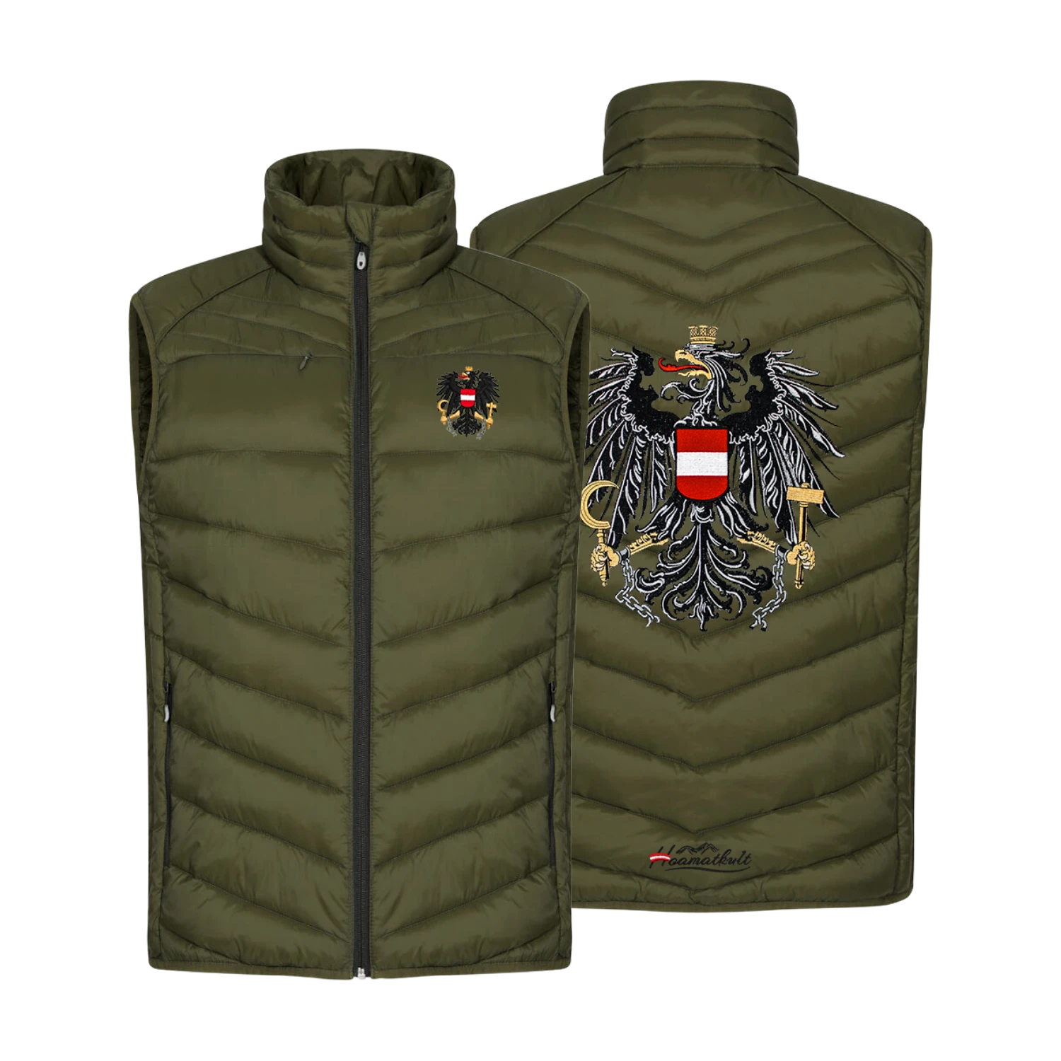 Österreich Adler Gilet - Wattiert