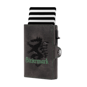 Adler Smart Wallet mit Karten-Pop-Up Funktion aus Echtleder - Steiermark