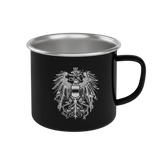 Edelstahl Tasse Österreich Adler