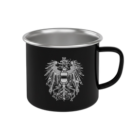 Edelstahl Tasse Österreich Adler