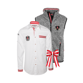 Geschenkpaket Weihnachten - Kultgilet und Trachtenhemd