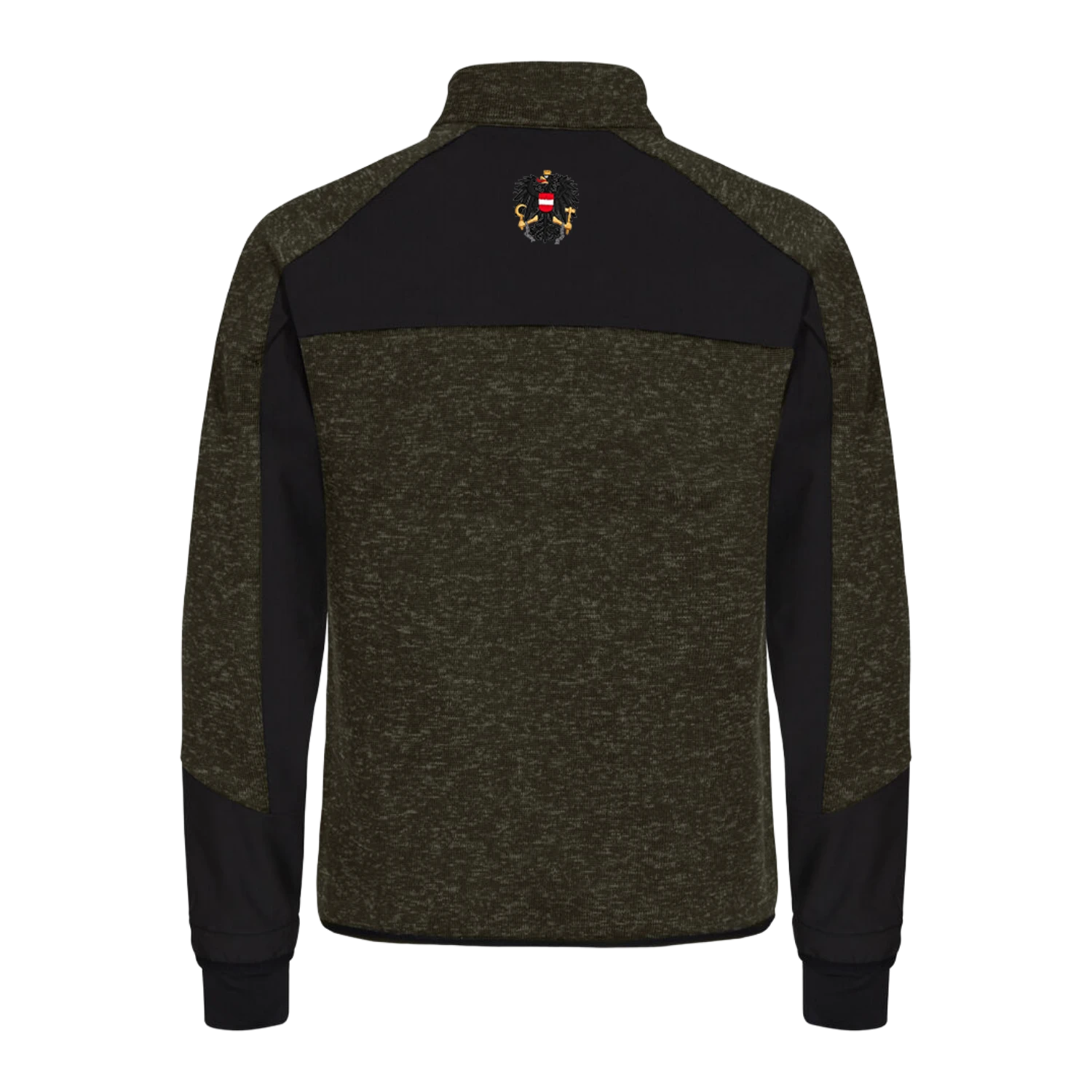 Österreich Adler Kultjacke Softshell-Fleece - Dunkelgrün