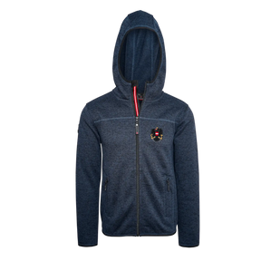 Österreich Kultjacke mit Kapuze - Strickoptik