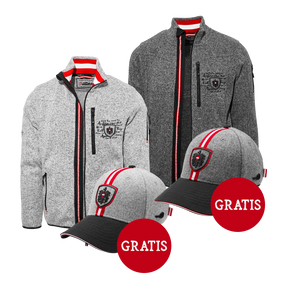 Geschenkpaket Weihnachten - Kultjacke Adler Edition + Adler Cap GRATIS