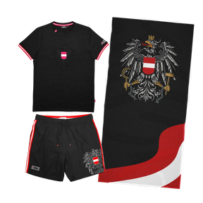 Kombo Deal - Badehose, T-Shirt und Badetuch