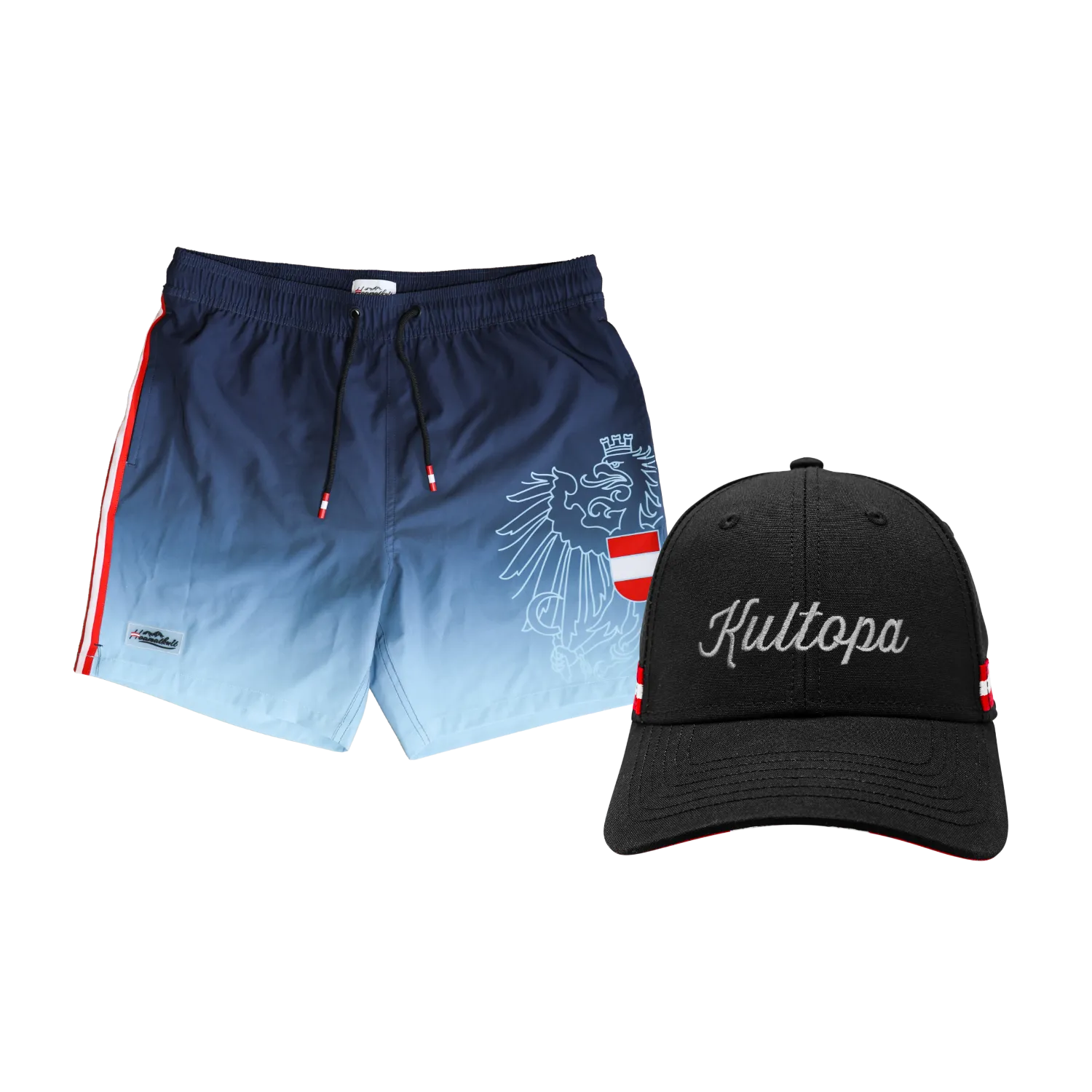 Geschenkpaket Vatertag - Badehose und Kultopa Cap
