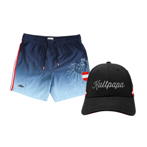 Geschenkpaket Vatertag - Badehose und Kultpapa Cap