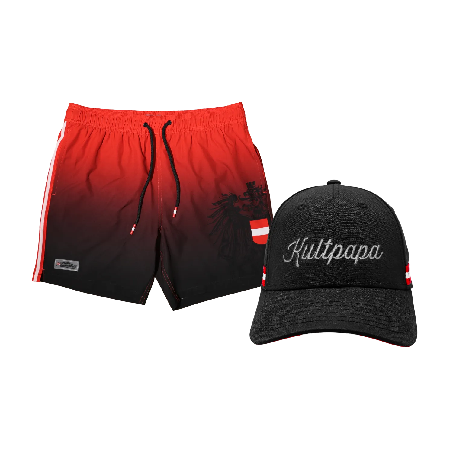Geschenkpaket Vatertag - Badehose und Kultpapa Cap