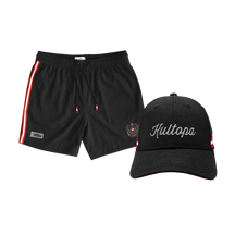 Geschenkpaket Badehose schwarz Kultopa Cap #Farbe_Schwarz