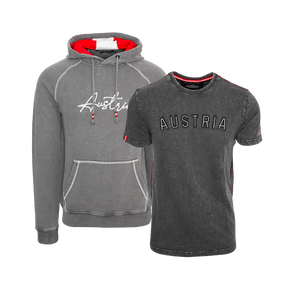 Geschenkpaket Weihnachten - Austria Hoodie & Austria T-Shirt