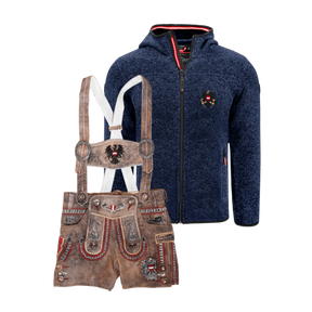 Geschenkpaket Ostern - Kinder Kultjacke und Kinder Lederhose